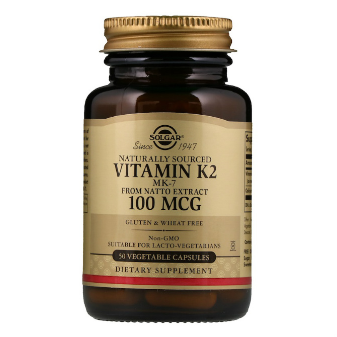 Солгар Витамин К2 (Менахинон 7) капс 660 мг № 50