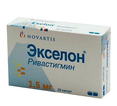 Экселон капс 1,5 мг № 28