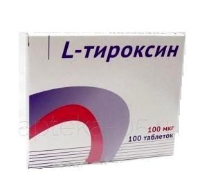 L-Тироксин тб 100 мкг № 100 (Озон)