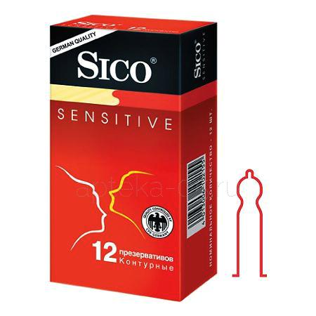 Презервативы Sico Sensitives (контурные) №  12