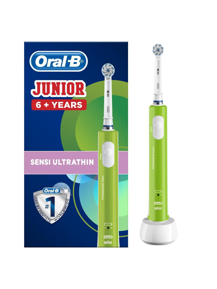Oral-B Электрическая зубная щетка PRO Sensi Ultrathin Junior D501.513.2 (тип 3766)